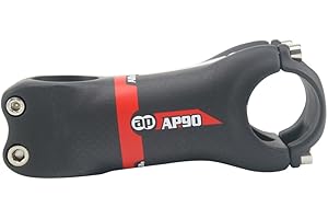 Alfa Pasca Tige de vélo Carbone vélo de Route VTT Pas de Logo + -6/17 degrés 3K Brillant/Mat 31,8 * 70/80/90/100/110/120/130mm