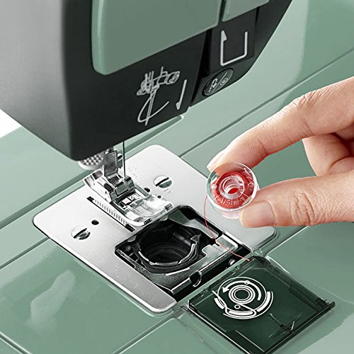 Toyota Oekaki50G Kreativ Freiarm Nähmaschine Oekaki mit 50 Programmen und Freihandstickfunktion, grün - 5