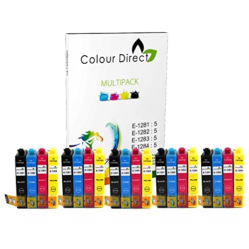 20 ( 5 Satzs ) hohe Kapazität Colour Direct Kompatible Tintenpatronen Ersatz für Epson Stylus S22 SX125 SX130 SX230 SX235W SX420W SX425W SX430W SX435W SX438W SX440W SX445W SX445WE Epson Stylus Office BX305F BX305FW Drucker . 1285.