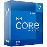 Intel Core i7-12700KF 12. Nesil Masa&uuml;st&uuml; İşlemci (Temel Frekans: 3.6GHz Turboboost: 5.0GHz, 6 &Ccedil;ekirdek, LGA1700, RAM DDR4 ve 