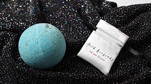 Jewel Bath Bomb "Galaxy" with 925 Silver Sterling Ring surprise worth up to 1000€ - Gold Burgundy (Size 7 (17.35mm))