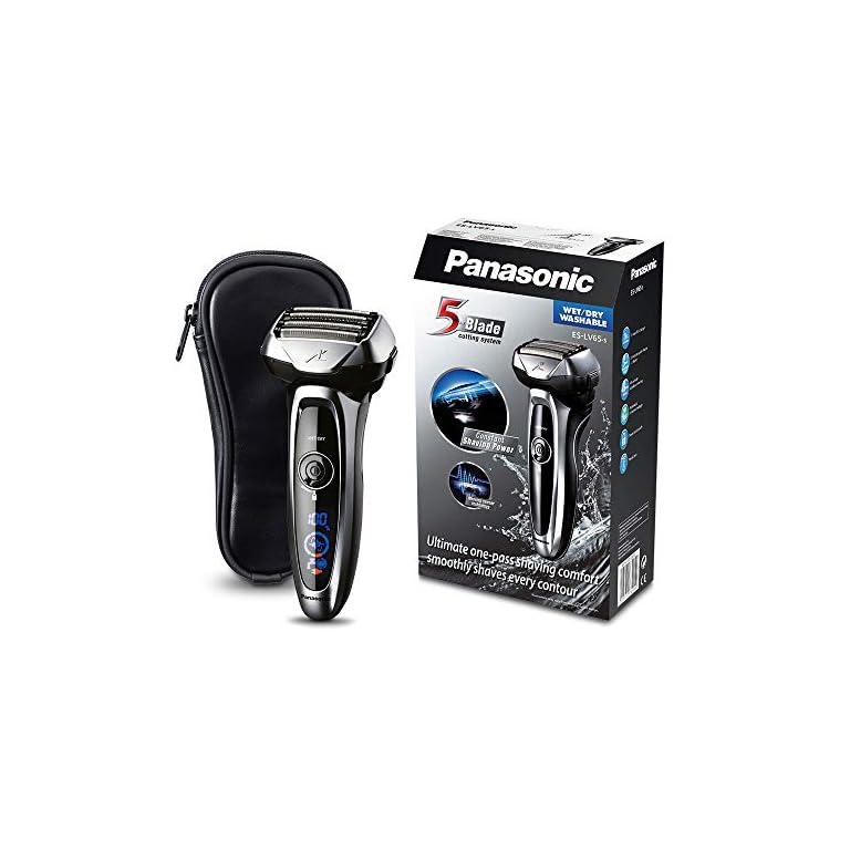 Panasonic ESLV65 Le rasoir électrique pour homme doté de 5 lames, d