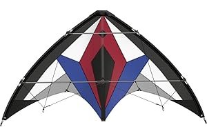 GÜNTHER FLUGSPIELE Paul Günther 1041 - Cerf-Volant de Sport Flexus 150 GX, Cerf-Volant pour Adultes avancés, Voile indéchirable en Polyester Ripstop et tiges en Fibre de Verre