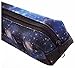 Kukubird Various Print Pencil Case With Kukubird Dust Bag - Galaxy Space Blue