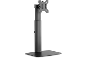 Xantron® ECO-DS100 Soporte monitor escritorio regulable en altura inclinable giratorio 17-32 pulgadas, VESA 75x75 & 100x100 / Soporte pantalla ordenador - incl. material de montaje