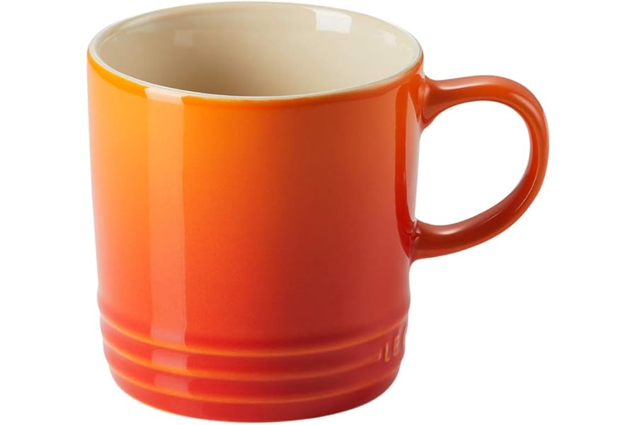 LE CREUSET Stoneware Coffee Mug, 350 ml, Volcanic, 70302350900002