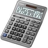 CASIO DM-1400F MASA TİPİ 14 HANE HESAP MAKİNESİ