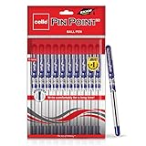 Cello Pinpoint Ball Pen Set - Pack of 10 (Blue)