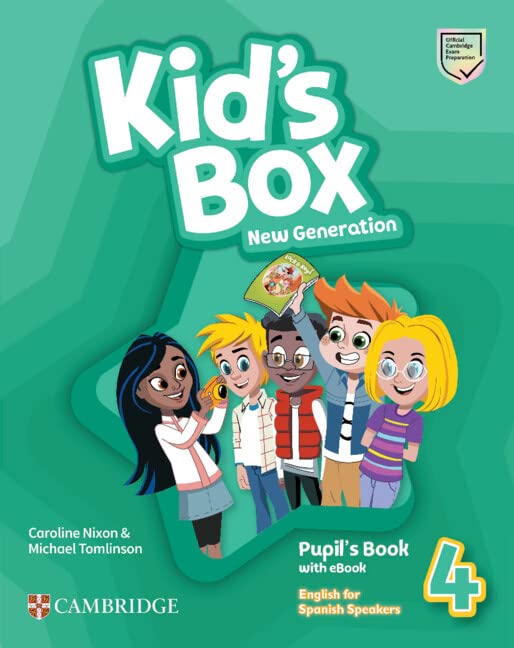 Kids Box New Generation English for Spanish Speakers Level 4 Pupils Book with eBook (2023)
