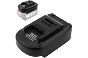 BOUGPENG Convertidor Adaptador para batería de Iones de Litio de 18 V de Bosch a convertidor de Adaptador de batería de Herramienta eléctrica de Iones de Litio de 18 V de Einhell 70x110x45MM (sin batería)
