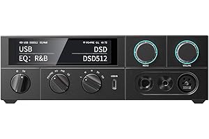 FiiO K15 Desktop DAC and Headphone Amplifier (Black)