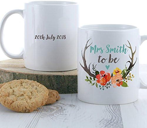 Personalised Wedding Gifts - Bride to Be Novelty Gift Mug - Bride Keepsake Gifts