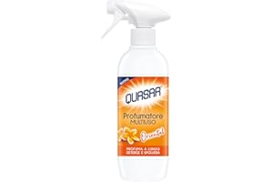 QUASAR PULITO STELLARE Profumatore Multiuso - Fragranza Oriental, Profuma a Lungo, Deterge e Spolvera - 500 ml