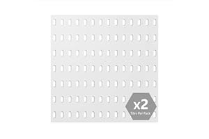 L'ESSENTIEL L’Essentiel Pegboard Accessories (White, 2pcs Pegboard 28 * 28)