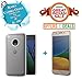 KAIRA Tempered Glass + Transparent Soft Ultra Slim Back Cover Case Motorola Moto G5 RS.159.00