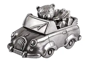 Royal Selangor 016514R Toothbox Boy Teddy Bear, Pewter