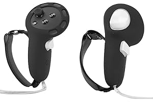 LICHIFIT Silikonowa osłona uchwyt do Meta Quest 3 VR akcesoria do regulowanych pasków na kostki