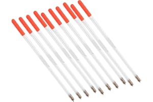 Keenso Kit Bobber da Pesca, 10 Pezzi Galleggianti da Pesca in plastica Resistente e Bobber Assortimento Bastone Esche per mangimi per Pesci Multiuso per Pesca in Mare, Pesca in Roccia