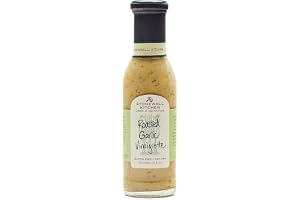 Stonewall Kitchen Roasted Garlic Vinaigrette, 330 ml – Vinägrett med smak av rostad vitlök, Perfekt för sallader och marinader