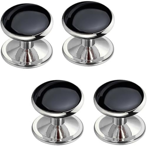 VAMA FASHIONS Silver Plated Cufflinks Tuxedo Shirt Suit Sherwani Blazer Coat Cuff Links Studs Kurta Buttons For Men