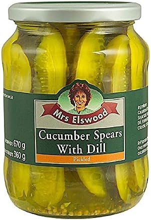 Mrs Elswood Cucumber Spears with Dill (670g)
