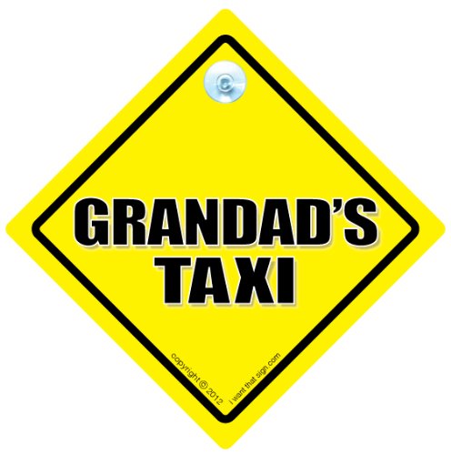 De coche de con texto en inglés Taxi diseño vintage con texto en, con texto en inglés Taxi, Grandads Taxi, color amarillo y diseño simétrico, bebé plataforma con ruedas para cochecito diseño vintage con texto en, engomada de la etiqueta parachoques, Grandads Taxi diseño vintage con texto en, figura decorativa y calcomanías para, Nieto tablero de diseño de círculos y, coche de la etiqueta engomada, Taxi diseño vintage con texto en