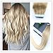 Tape In Hair Extentions Ombre Balayage Color Brown 6# mixed with Blonde 24# 20pcs/50g Human Remy Hair Extensions Silky Straight 16inch