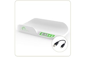 Little Balance - Pèse-bébé Happy Baby Soft USB - Sans pile - rechargement USB - 20 kg / 5 g