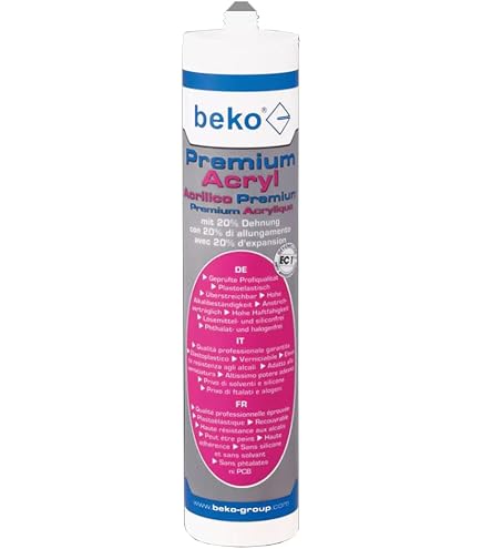 Sigillante acrilico Bianco QAC-505 ml 310 ml Sigillante acrilico Bianco QAC-505 ml 310 ml