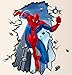 Revesun Large Super Hero Spiderman PVC Wall Sticker Decals Boys Rooms Removable Decor 80*96cm