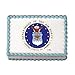 Produktbild Air Force Emblem Edible Icing Cake Image Topper by Oasis Supply