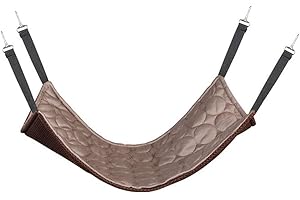 Oncpcare Small Animal Cooling Bed, Summer Guinea Pig Pad Mat, Self-Cooling Small Pet Hanging Hammock for Ferret Pig Squirrel Rabbit Chinchilla Sugar Glider Rat Hamsters