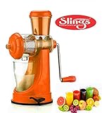 Slings Smart High Quality Fruit & Vegetable Juicer With Steel Handle Orange RS.435 (71.00% Off) - Amazon