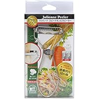 TOKYO design studio Estudio de diseño de Tokio pelador en Juliana de Acero Inoxidable 13,5 X 5,4 x 1 cm, Color Plateado