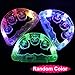 Price comparison product image Topro 2 X Flashing Light Up LED Half Moon Tambourine KTV Party Toy