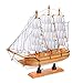 Produktbild pawaca 22,9 cm Handarbeit Home dekorativer Holz Modell Maritimes Dekor Segelboot Boot Modell Decor Spielzeug Crafts