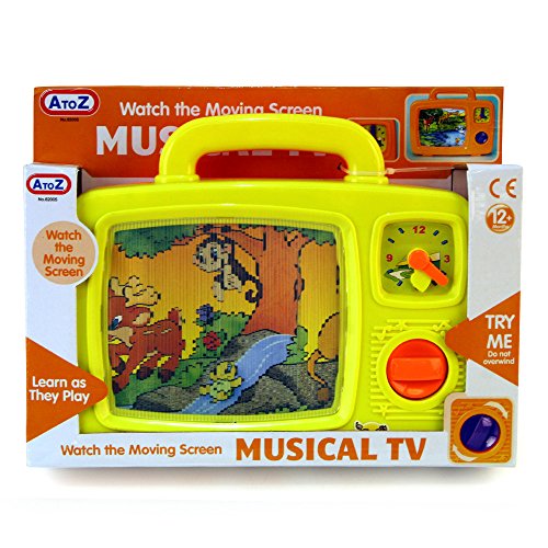 Musical TV Toy With Moving Screen - Suitable From 12 Months +