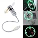 Produktbild SHABEI USB LED Uhr Ventilator Mini Flexible Schwanenhals Lüfter USB Fans mit Zeitanzeige für Desktop Laptop Notebook