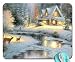 Produktbild Sugee Abstrakte Kunst Weihnachten Thomas-Kinkade-Deer-Creek-Cottage Maus Pad Computer Mauspad