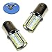Produktbild HQRP 220 V BA15D Sockel 64 LEDs SMD 3014 LED Leuchtmittel cool weiß für Singer, Husqvarna, Bernina, PFAFF Nähmaschinen Plus HQRP Untersetzer