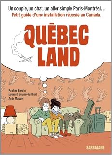 jaquette livre Québec land
