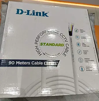 D-Link CCTV Standard 90MTR Cable (3+1)