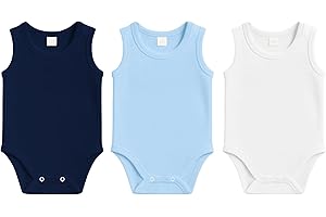 rise&Raba Baby Bodysuit 3 pcs | 100% Organic Cotton Baby Bodysuits with Straps | Comfortable and Sweet Bodysuits for Girls and Boys