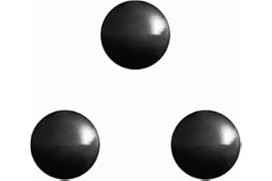 OXXIGENA Zero Radiation - 3 x Placa de Teléfono Celular en Shungite Auténtico, Adhesivo de Protección Electromagnética (ANTI - RADIACIÓN) para Teléfono Móvil/ Smartphone y Otros Dispositivos (Paquete de 3 PCS)