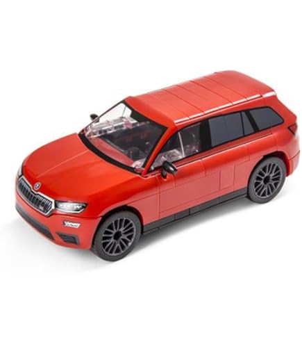 Voiture Miniature Skoda Kodiaq 1:43 - Couleur Blanc Lune Métallisé - Modèle Original Et Détaillé - 9