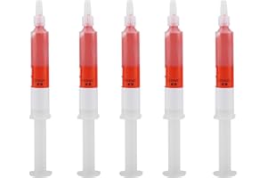 KooingTech 5 Stück Diamantpaste, Diamant Polierpaste, Nadelrohr W1.5# 6000 Schleifpaste, Diamant Schleifen Polieren Paste, Lappen Compound Schleifpaste