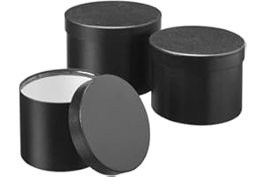Oasis Set of 3 Round Hat Boxes with Lids Ideal for Gifts or Flowers