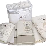Bed-e-Byes Bramble and Smudge Bedding Bale Cot/ Cotbed (Quilt, Pack of 5 Pieces)