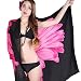 Imported Women Chiffon Pareo Wrap Dress Beach Bikini Swimwear Cover Up Scarf Fushcia RS.455.00