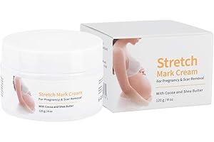 BETUED 120g Dehnungsstreifen Creme, Dehnungsstreifen Entfernung, Reparaturcreme Narben Akne Creme Schwangerschaftsnarben Entfernen Sie Akne Creme Dehnungsstreifen Behandlung Mutterschaftsreparatur